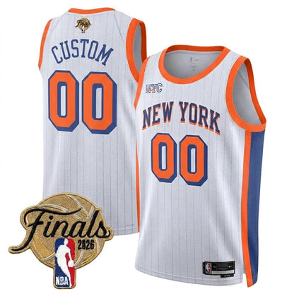 Men's NYK  2026 Champion Swingman Jersey - All Stitched Finals