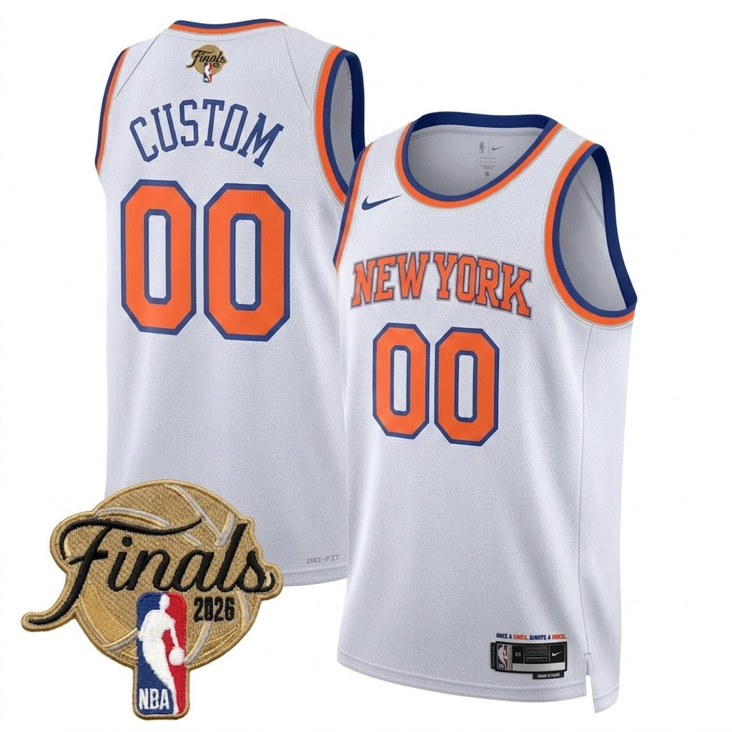 Men's NYK  2026 Champion Swingman Jersey - All Stitched Finals