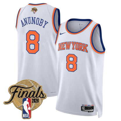 Men's NYK  2026 Champion Swingman Jersey - All Stitched Finals
