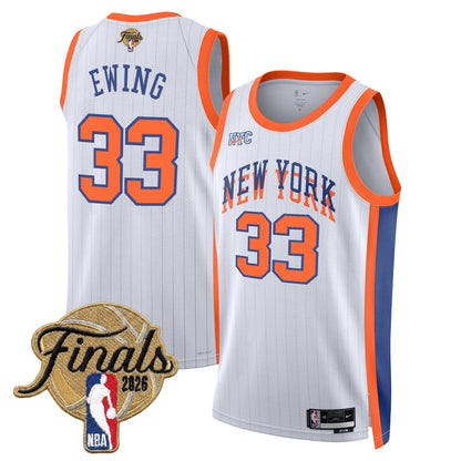 Men's NYK  2026 Champion Swingman Jersey - All Stitched Finals