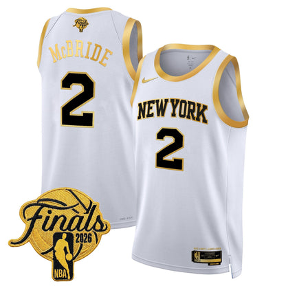 Men's NYK  2026 Champion Swingman Jersey - All Stitched Finals