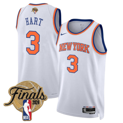 Men's NYK  2026 Champion Swingman Jersey - All Stitched Finals