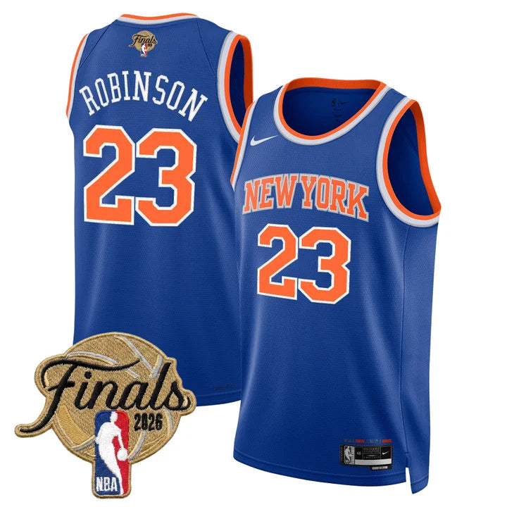 Men's NYK  2026 Champion Swingman Jersey - All Stitched Finals